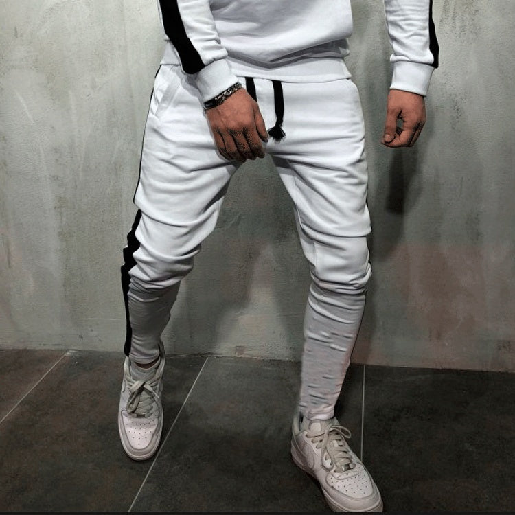 Men's Fashion Solid Color Exercise Casual Pants