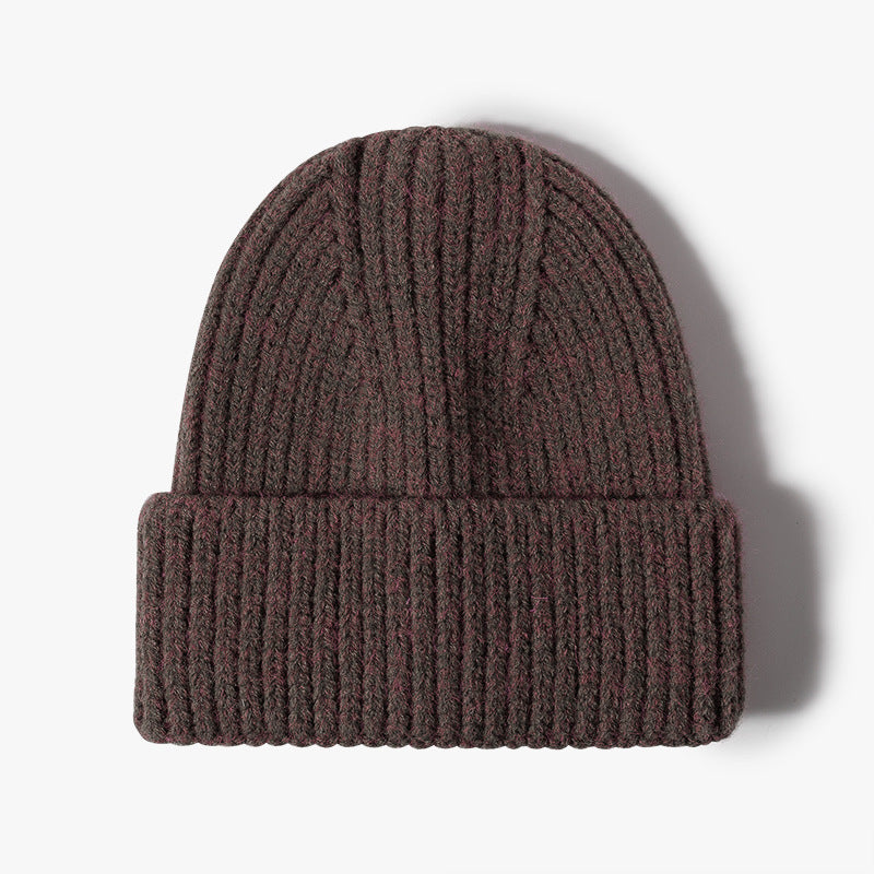 Winter Knitted Hat Men's All-matching Hat