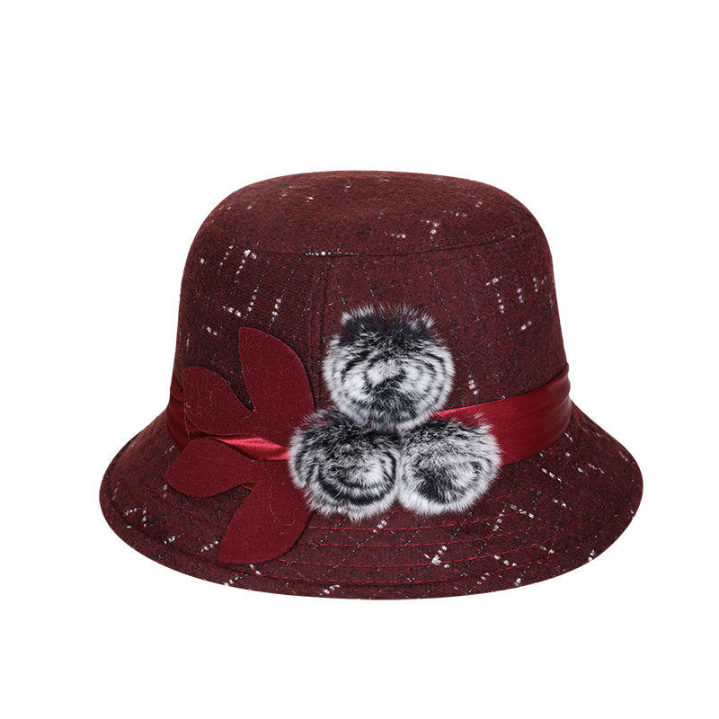 Hat new woolen hat women hat basin hat