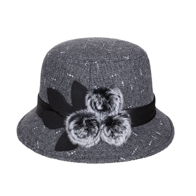 Hat new woolen hat women hat basin hat