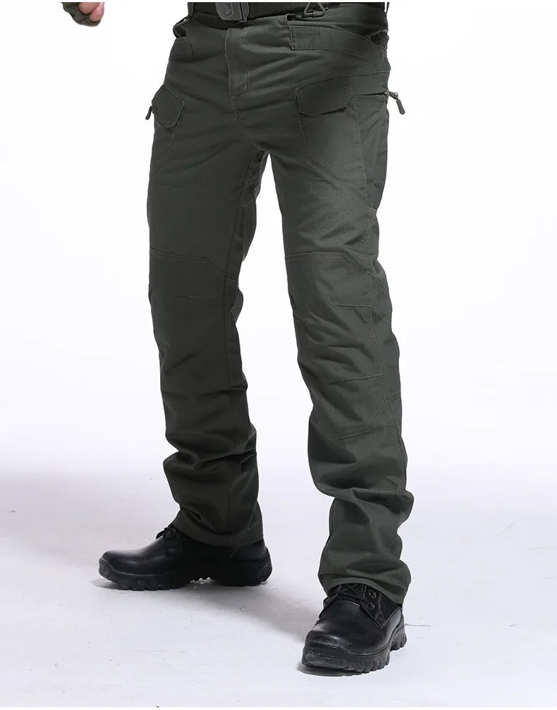 Men's Tactical Cargo Pants Classic Outdoor Hiking Trekking Men Tactical Joggers Pants Military Multi Pocket Trousers