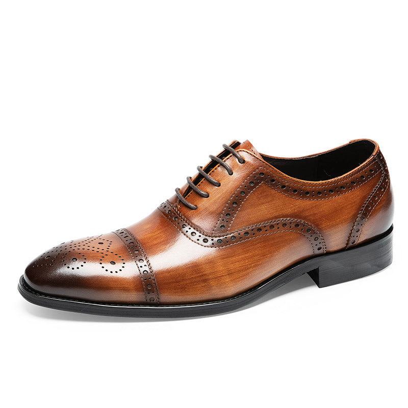 Business Formal Wear Three-joint Men's Shoes