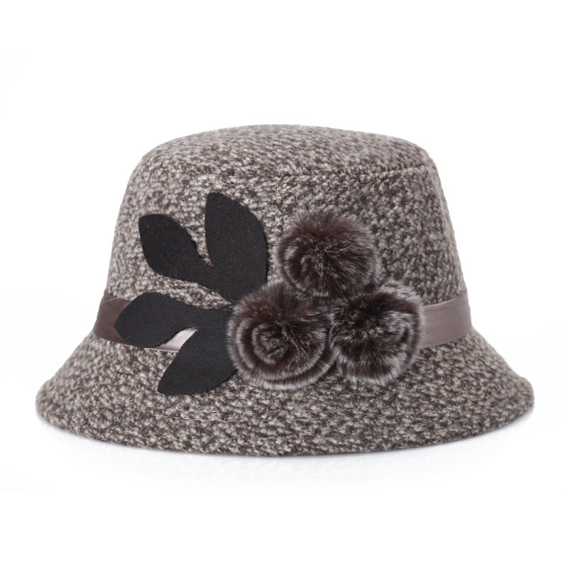 Hat new woolen hat women hat basin hat