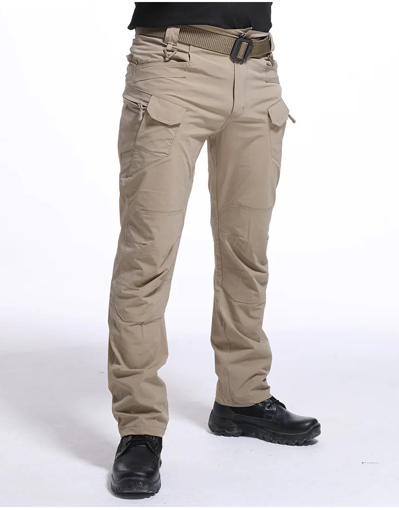 Men's Tactical Cargo Pants Classic Outdoor Hiking Trekking Men Tactical Joggers Pants Military Multi Pocket Trousers