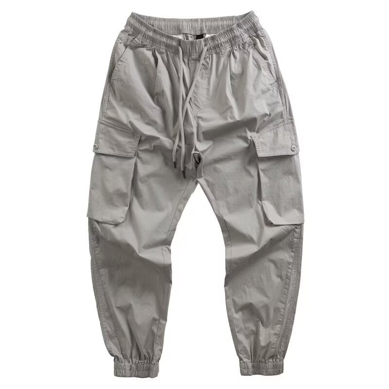 Men's Casual Trousers Ankle-tied Sports Overalls