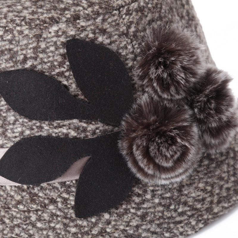 Hat new woolen hat women hat basin hat