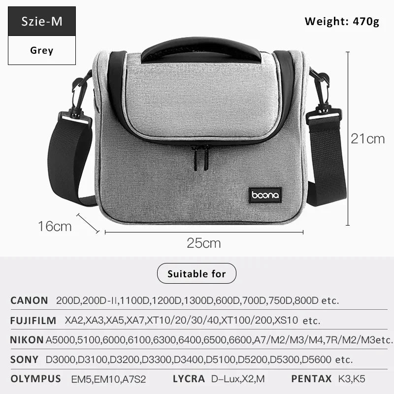 Digital SLR Shoulder Bags Waterproof  Camera Bag Lens Photography Bag for Micro Single Camera Sleeve