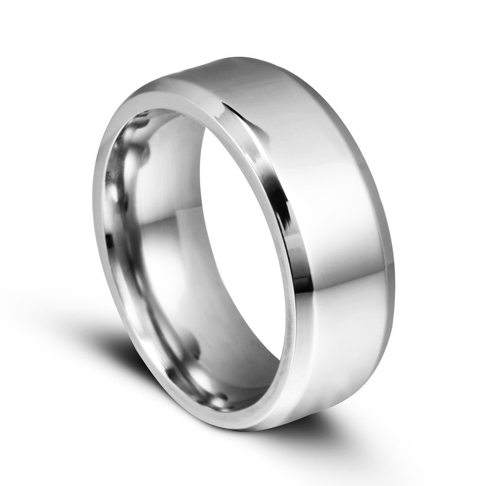 8mm titanium ring