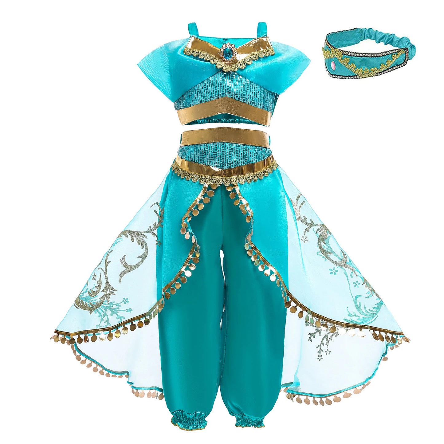 Frozen Anna Elsa Cosplay Costumes Girls Princess Rapunzel Snow White Mermaid Belle Cinderella Dress Kids Halloween Party Clothes