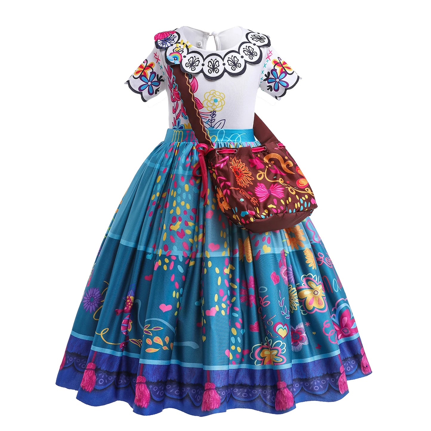 Frozen Anna Elsa Cosplay Costumes Girls Princess Rapunzel Snow White Mermaid Belle Cinderella Dress Kids Halloween Party Clothes