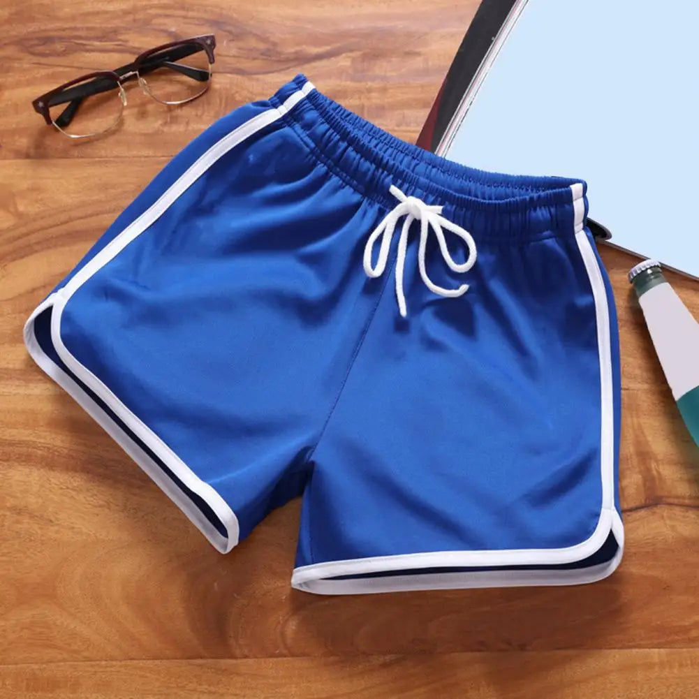 Men Shorts Versatile Men's Summer Shorts Elastic Waist Loose Fit Above Knee Length Ideal for Sports Beach Casual Jogging Fitness