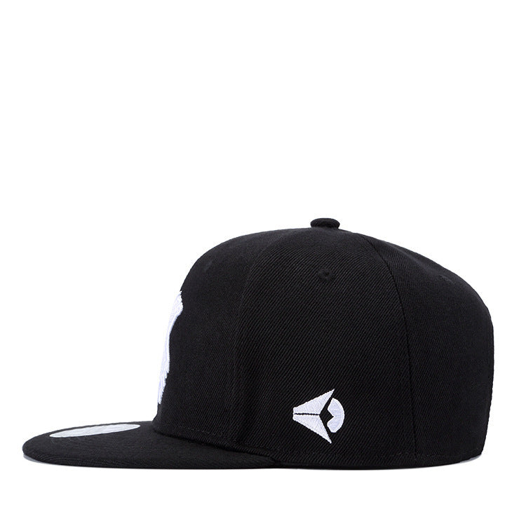 Punk hip hop hat wild flat hat