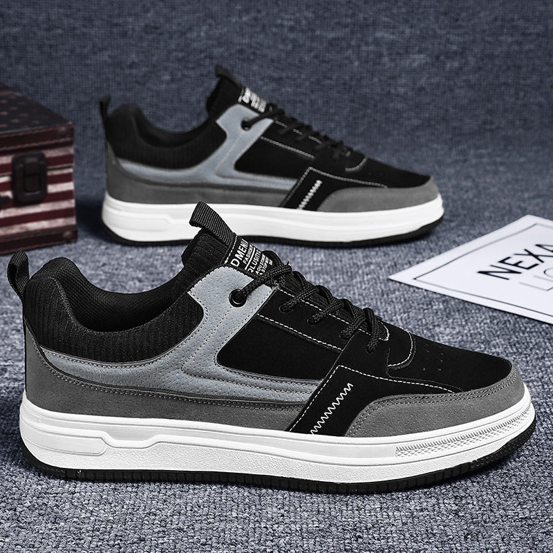 Low-top Thick Bottom Wear-resistant Sports Casual Borad Shoes