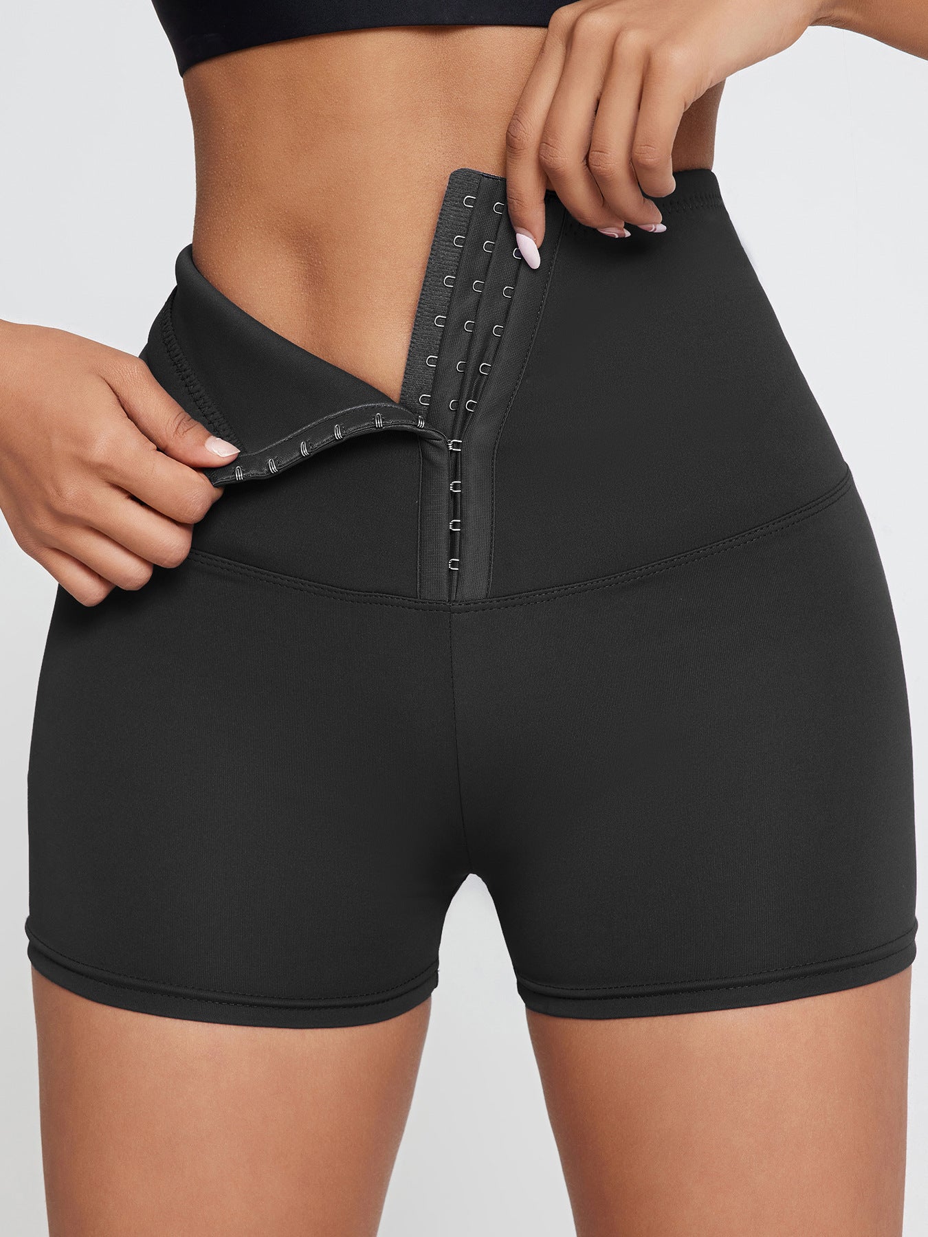 Women's High Top Sports Fitness Abdominal Pants