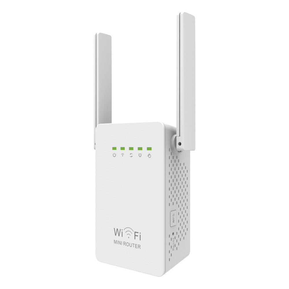 Dual Antenna Dual Network Port WIFI Repeater