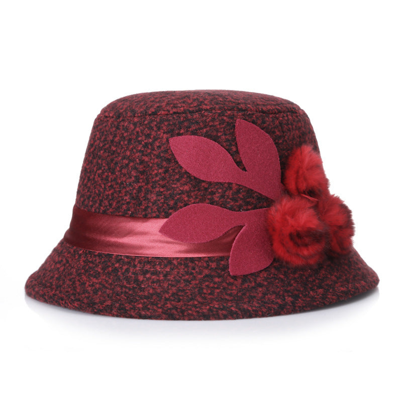 Hat new woolen hat women hat basin hat