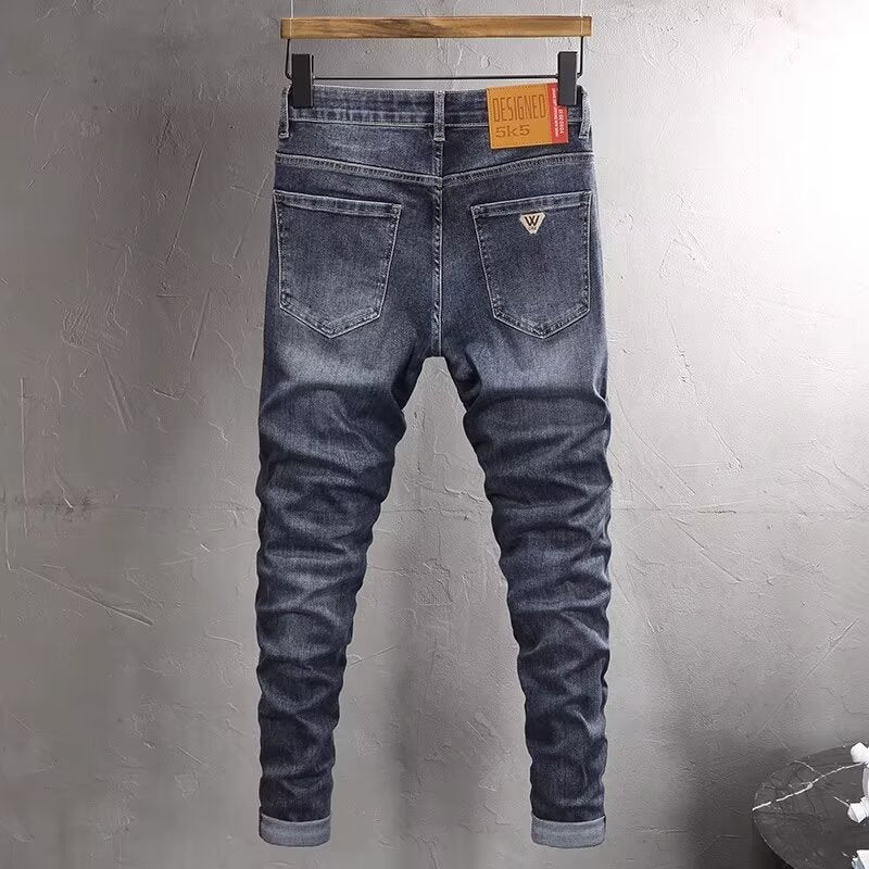 Strict Selection Of Casual Jeans Men's Fashion Korean Style