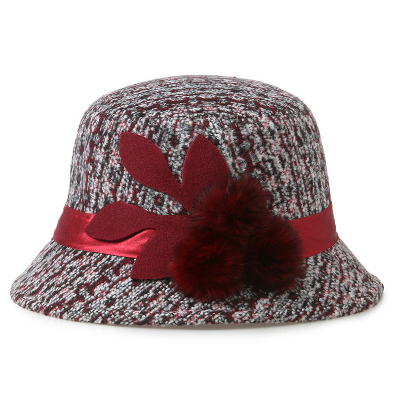 Hat new woolen hat women hat basin hat