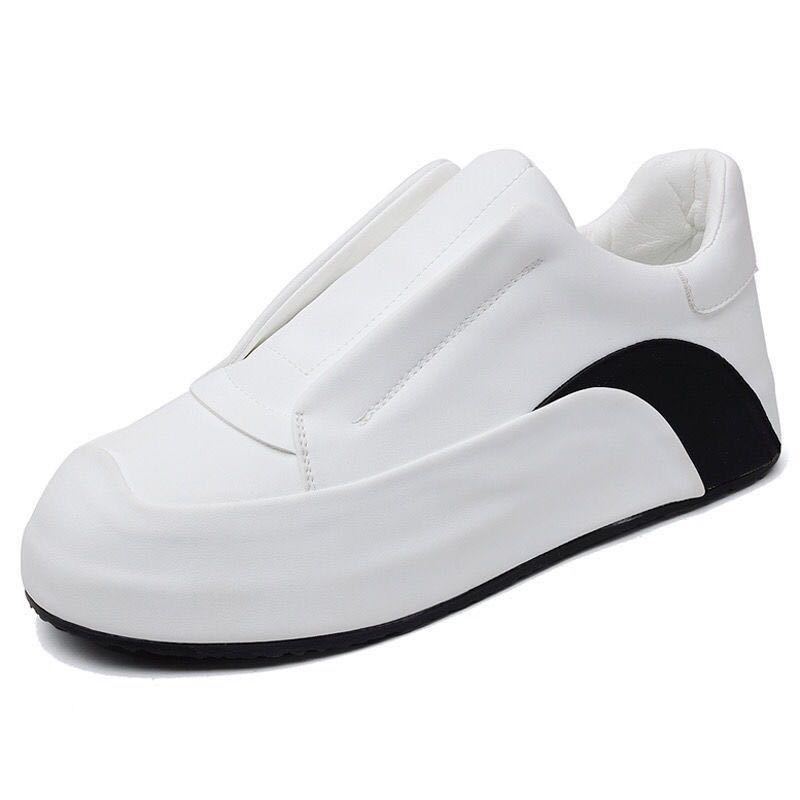 Genuine Leather Slip-on Breathable Running Casual Shoes