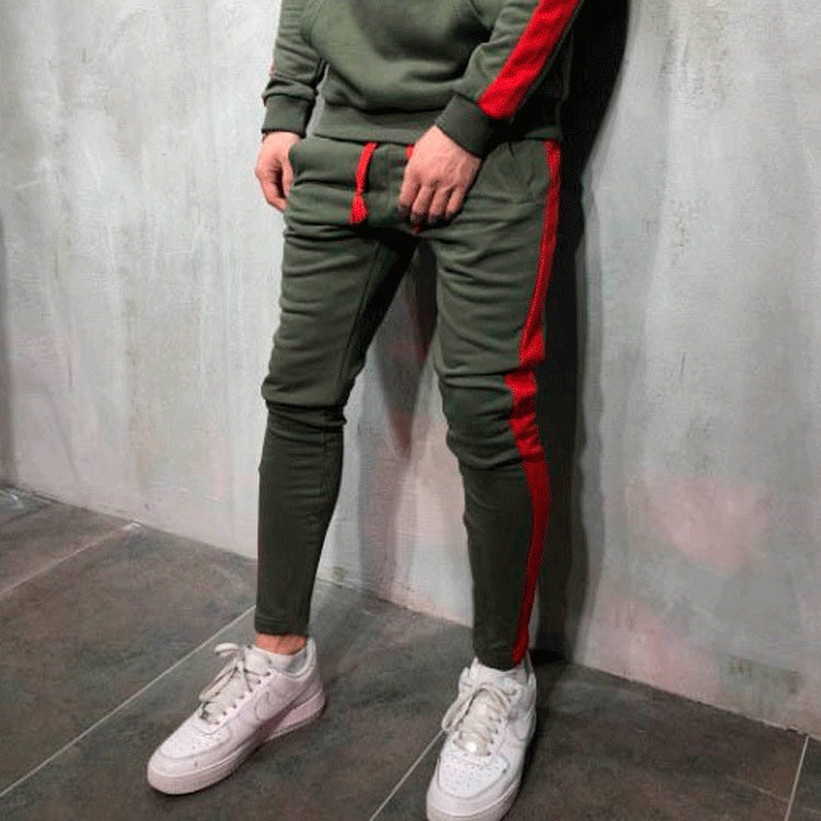 Men's Fashion Solid Color Exercise Casual Pants