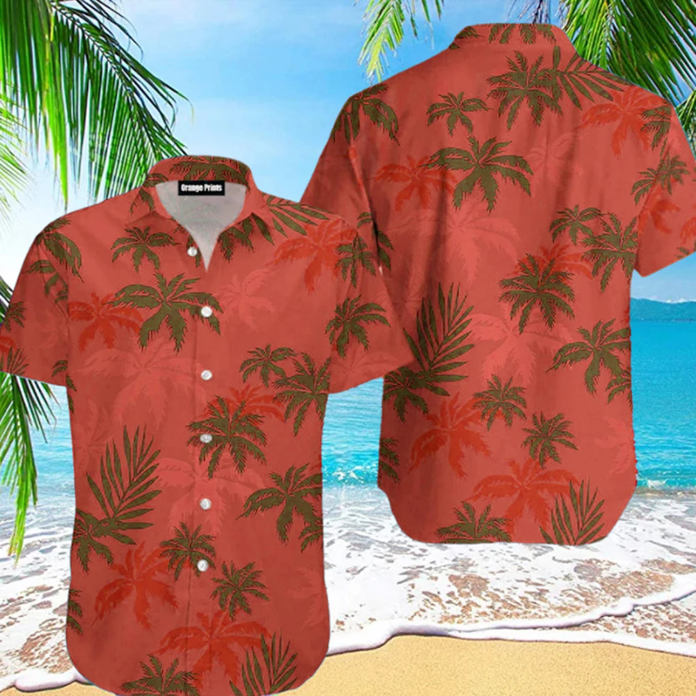 2023 Summer Animal Crane Men Hawaiian Shirt 3d Plant Shirt For Men Flower Print Plus Size Hawaiian Shirts Beach Flower Shirt 5xl