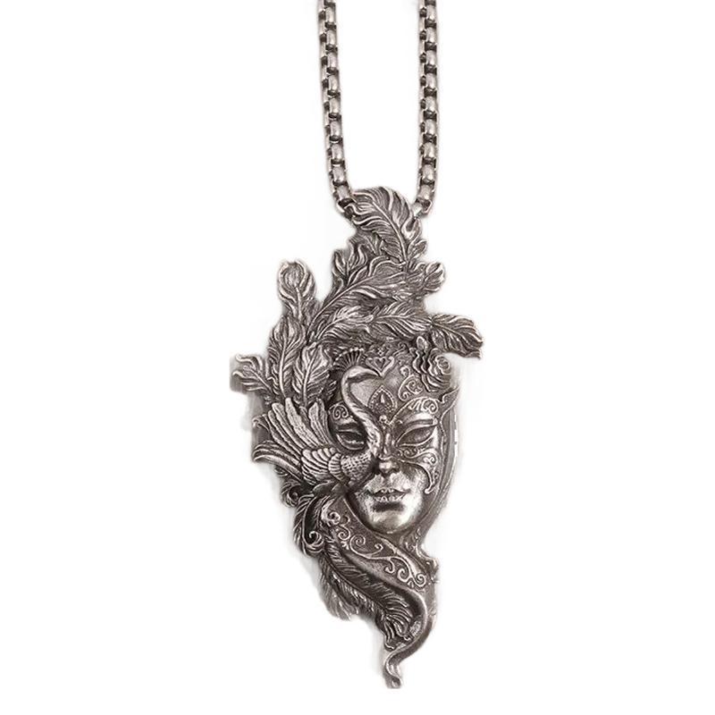 Fashion Retro Gothic Witch Pendant