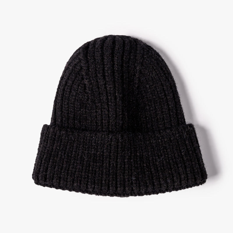 Winter Knitted Hat Men's All-matching Hat