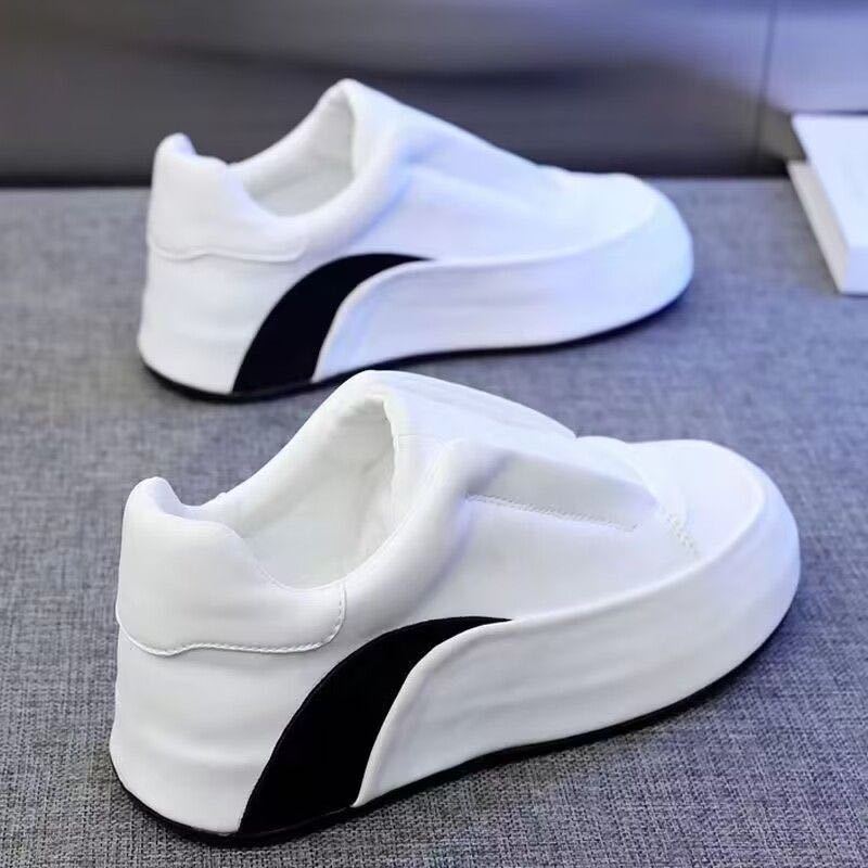 Genuine Leather Slip-on Breathable Running Casual Shoes