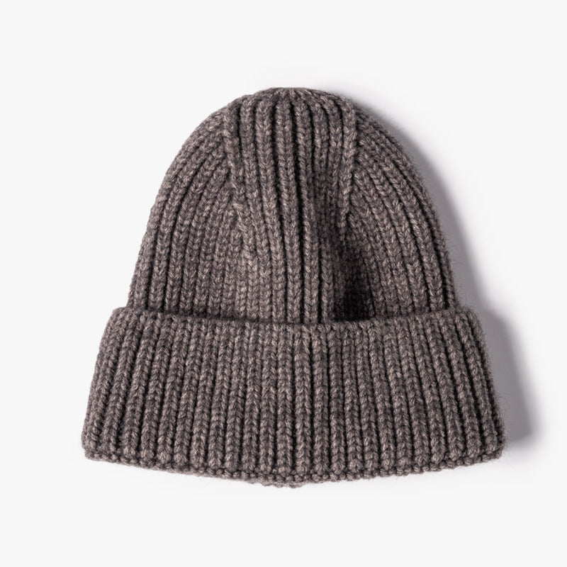 Winter Knitted Hat Men's All-matching Hat