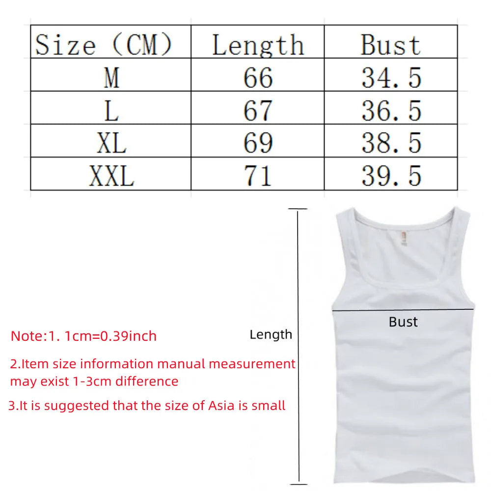 Hot Sale Summer Male clothes Women Basic Elastic tank top Pure Cotton Sleeveless Men's t-shirt Bodybuilding Fitness T-shirt