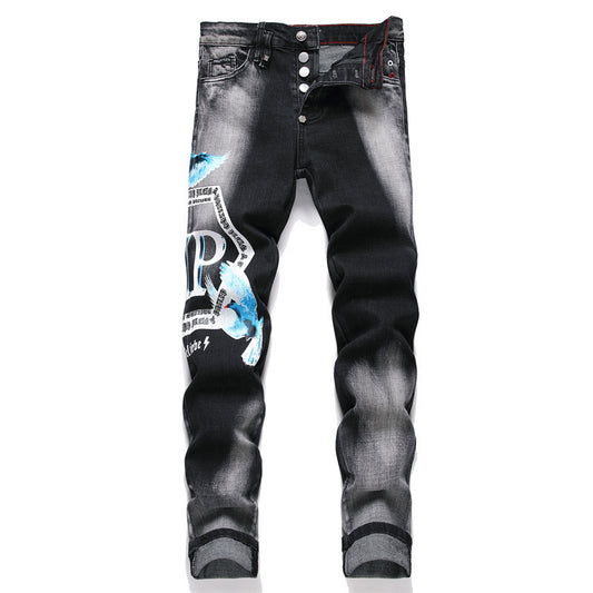 Men's Slim-fit Stretch Skinny Jeans