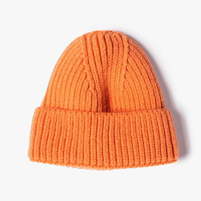 Winter Knitted Hat Men's All-matching Hat