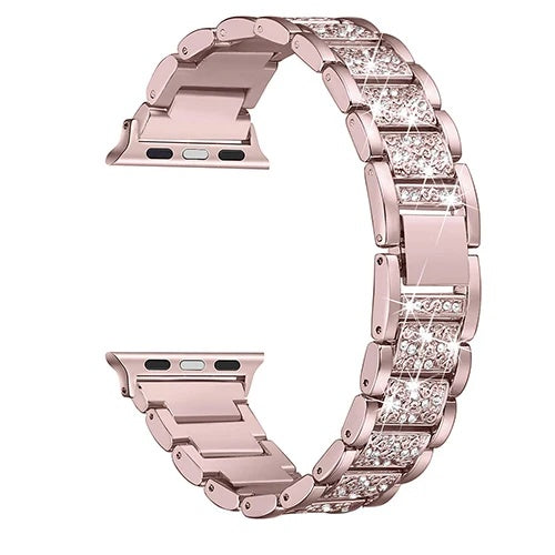 Jewelry Chain Strap For A Pple Watch Band Ultra 49mm 40mm 44mm 42mm 38mm Bracelet Diamond Wrist IWatch Band SE 6 7 8 9 45MM 41MM