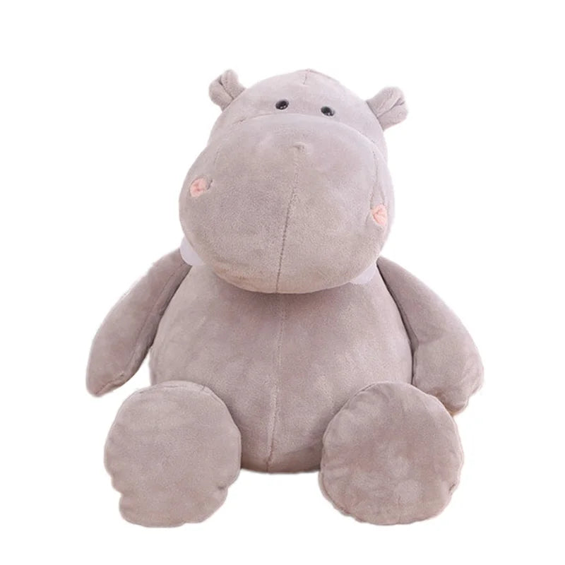 Stuffed Plush Animals Toys Soft Dolls Jungle Lion Elephant Tiger Dog Fox Monkey Deer Children Gift Kawaii Baby Kids Hobbie Toys