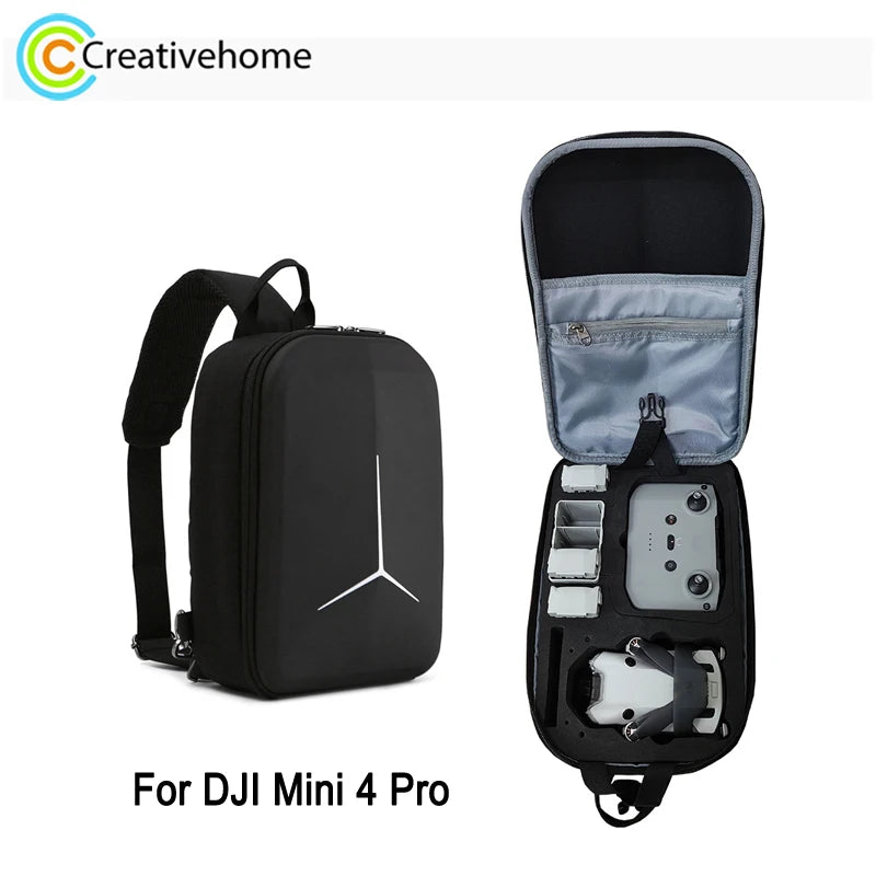 High Quality Crossbody Bag For DJI Mini 4 Pro Drone Accessories Storage Box Chest Bag Single-shoulder Strap Water-repellent Bag