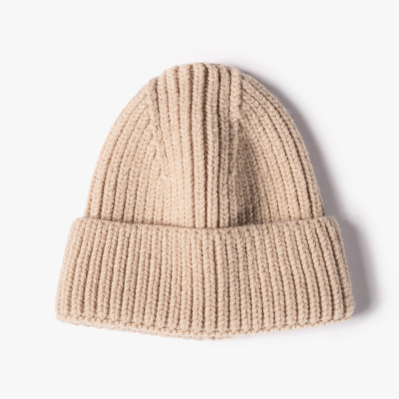 Winter Knitted Hat Men's All-matching Hat